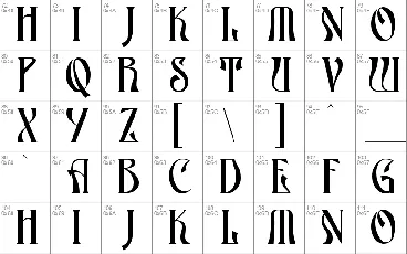 Athear font