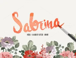 Sabrina Handmade Free font