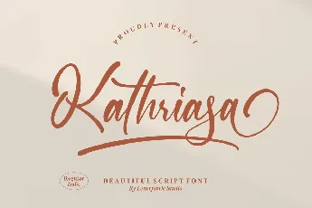 Kathriasa font