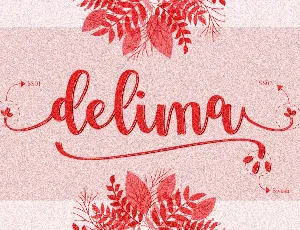 Delima font