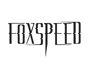 Foxspeed Demo font