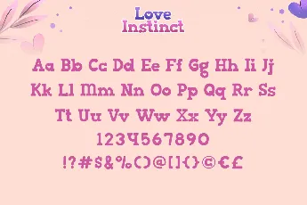 Love Instinct Demo font