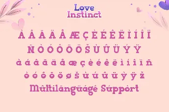 Love Instinct Demo font