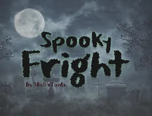 Spooky Fright font