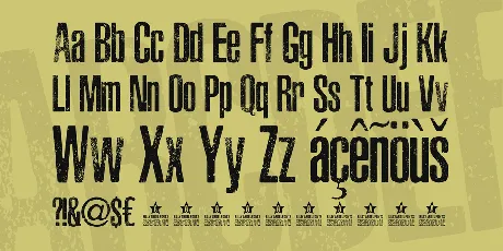 ASPHALTIC SCRATCH ROUNDED PERSO font