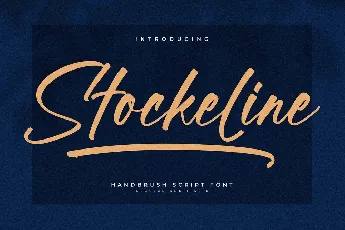 Stockeline font