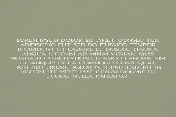 Alder font