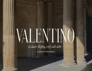 NT Valentino font