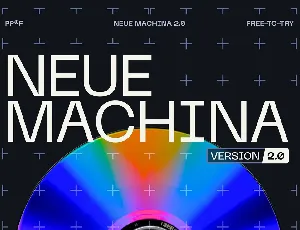 Neue Machina v2.0 font