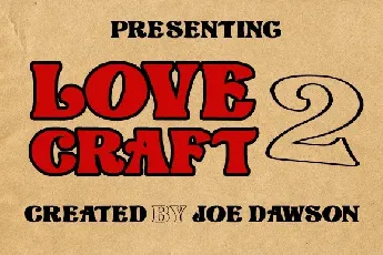 Love Craft 2 font