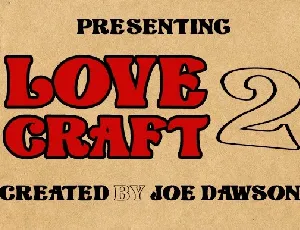 Love Craft 2 font