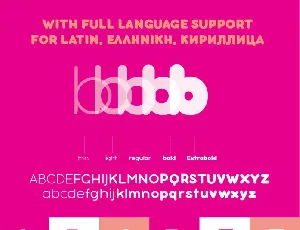 Bubbleboddy Neue font