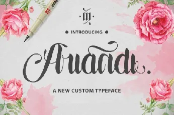 Ariandi Custom Typeface Free font