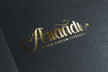 Ariandi Custom Typeface Free font