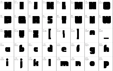 CubeFarm_Latin font