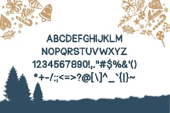 Christmas Snowball font