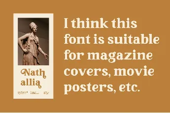 NathalliaDemo font