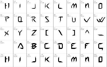 Wolverine's Pseudo font