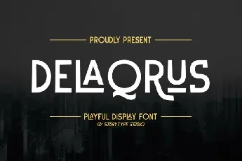 Delaqrus Typeface font