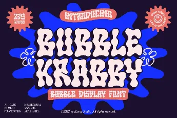 Bubble Krabby font