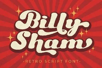 Billy Sham font