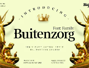 Buitenzorg font