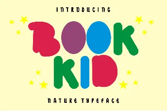 Book Kid font