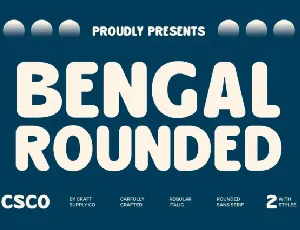 Bengal Rounded font