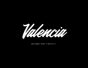 Valencia Calligraphy Free font