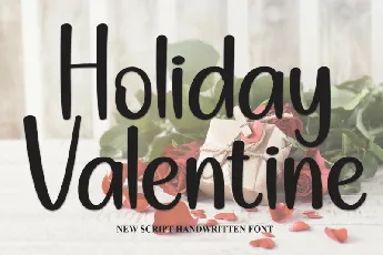 Holiday Valentine Display font