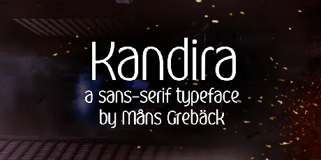 Kandira PERSONAL font