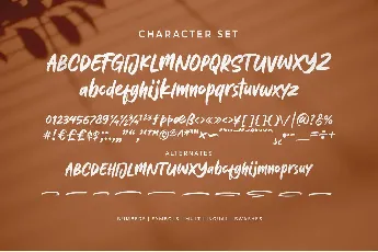 Katenila font