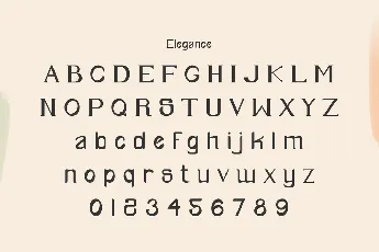 Elegance font