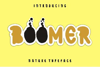 Boomer font