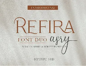 Refira Asry font