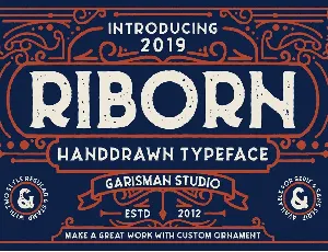 Riborn Typeface font