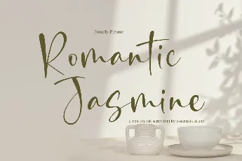 Romantic Jasmine font