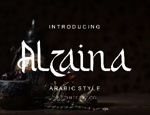 Al Zaina font