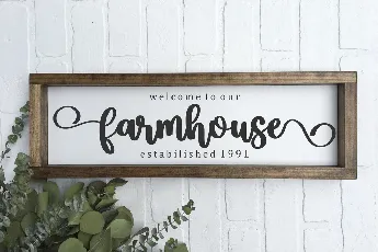 Blusfarmsy font