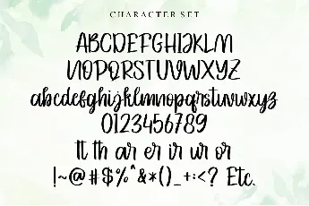 Springtime - Personal Use font