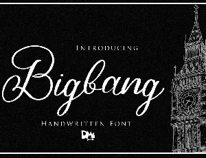 Bigbang font