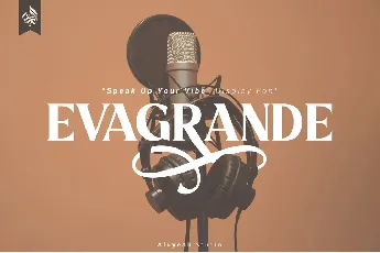 Evagrande font