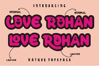 Love Rohan font