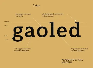 Modum Family font