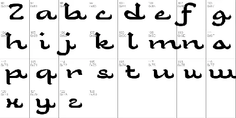 Radia font