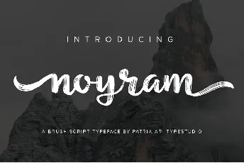 Noyram font