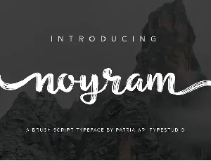 Noyram font