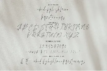 Sindupen Signature font