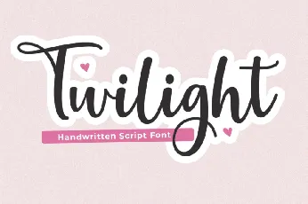 Twilight Script font