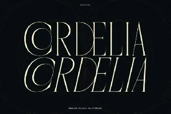 Cordelia font